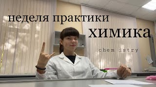 ВЛОГ: неделя практики химика 🧪