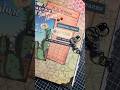 Roadtrip Junk Journal, adding a chain clasp. #junkjournalideas #junkjournalwithme #roadtripjournal