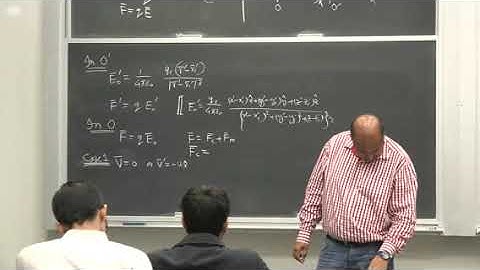 PHY 504 Relativistic Electrodynamics Lecture 10
