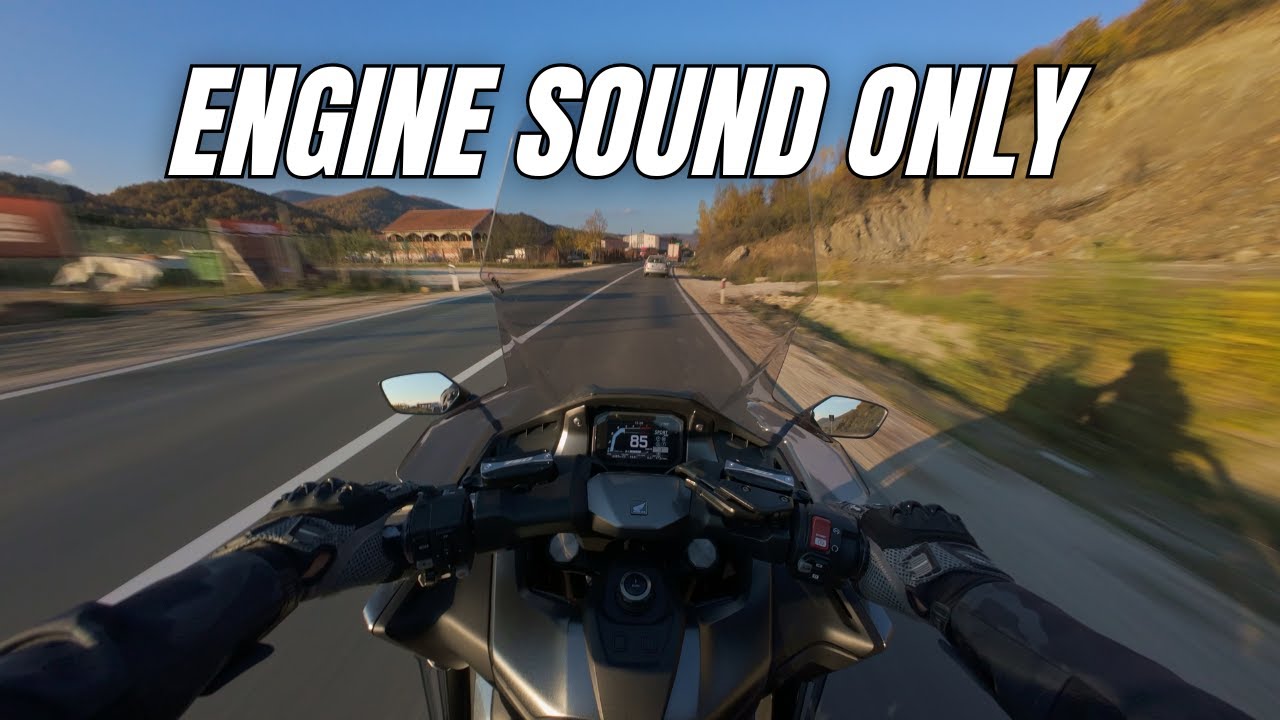 Honda Forza 750 DCT - Mivv Exhaust Sound [RAW Onboard]