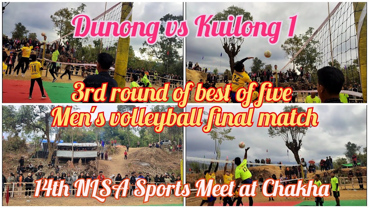 Dunong vs Kuilong 1 || 3rd round Men's Volleyball Final Match 14th NLSA