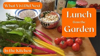 : In the Kitchen: Lunch from the Garden (Hot Salad Lunch)