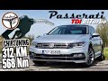 312 KM VW Passat B8 2.0 TDI | Ile NAJMNIEJ pali w mieście? 5.1 s - 100 km/h.