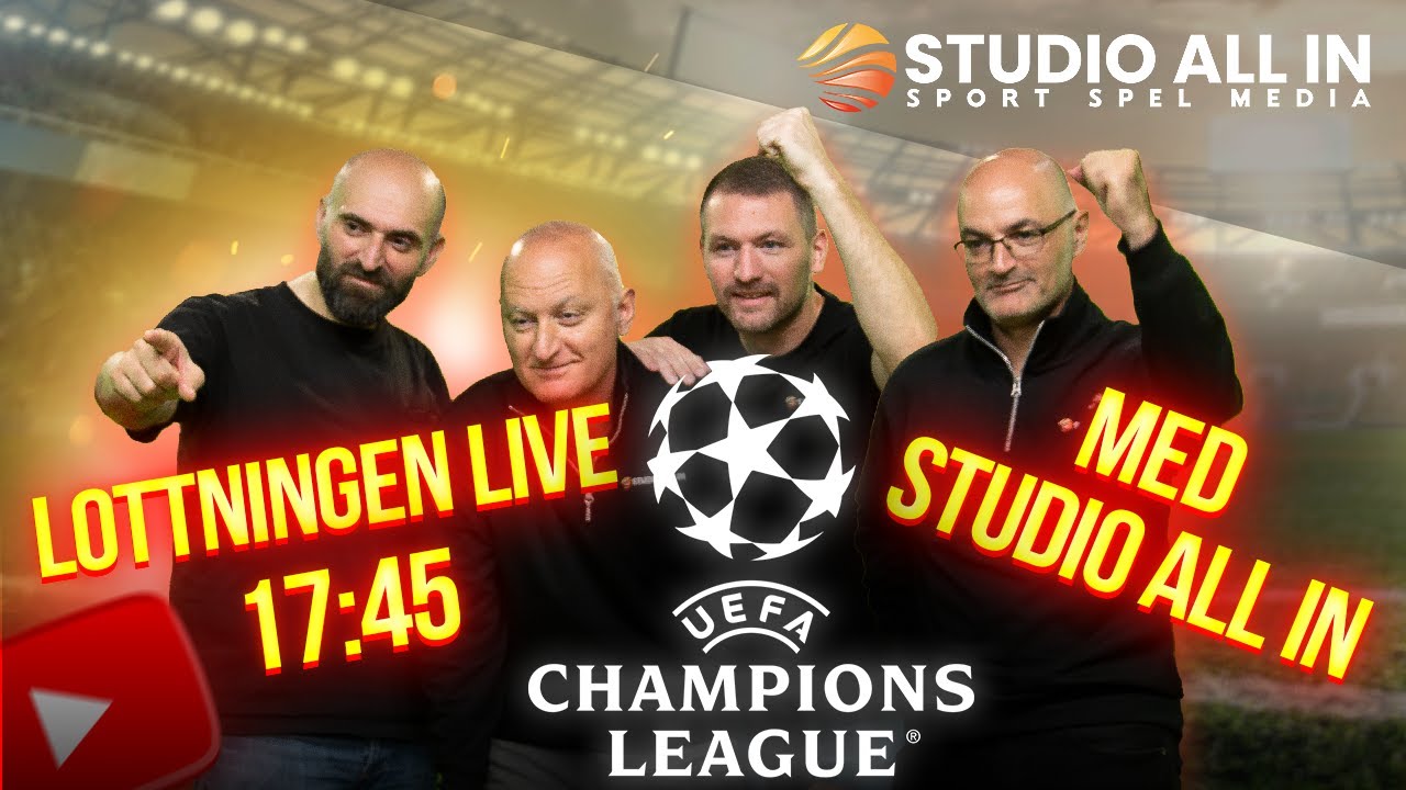 EXTRA Lottning gruppspel Champions League YouTube