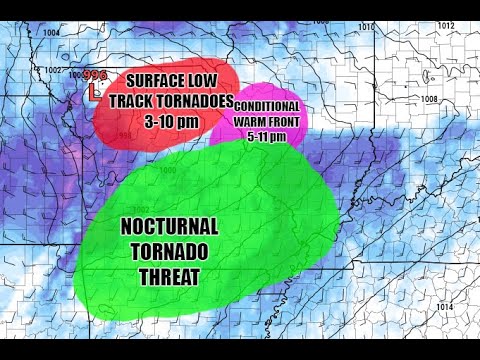 IT&rsquo;S HAPPENING! Tornado Outbreak potential increasing for MO/IL/AR TODAY!