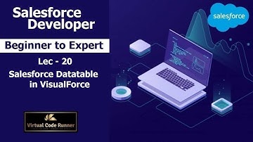 Salesforce Datatable in VisualForce- Salesforce Developer Tutorial - Salesforce Tutorial in English
