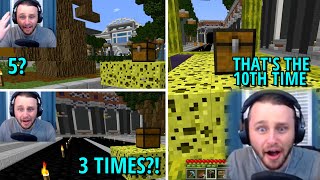 SSundee gets the same lucky block 10 TIMES
