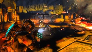 Dead Space 3 Gameplay Walkthrough Part 2 - Demo - BIG MECHANICAL BOSS! (Xbox 360/PS3/PC) HD