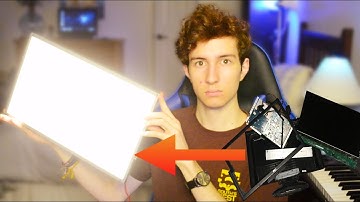 Turning a BROKEN monitor into a LIGHT panel