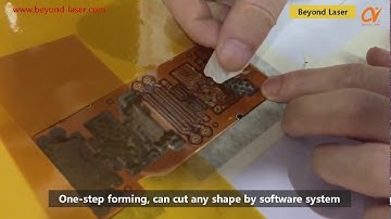 UV Laser Cutting Machine for cutting FPC, Rigid-flex, FR4 and coverlay film,depth control cutting