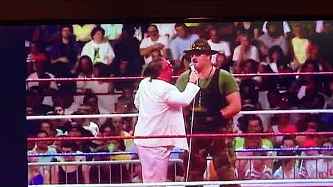 Who was that General, again now, Sgt. Slaughter?