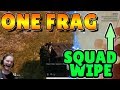 ONE FRAG SQUAD WIPE - MUST SEE (hilarious) - PUBG FAILS AND FUNNY MOMENTS