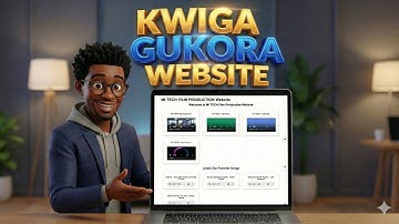 Gukora website ya  Video and Audio Responsive HTML Website