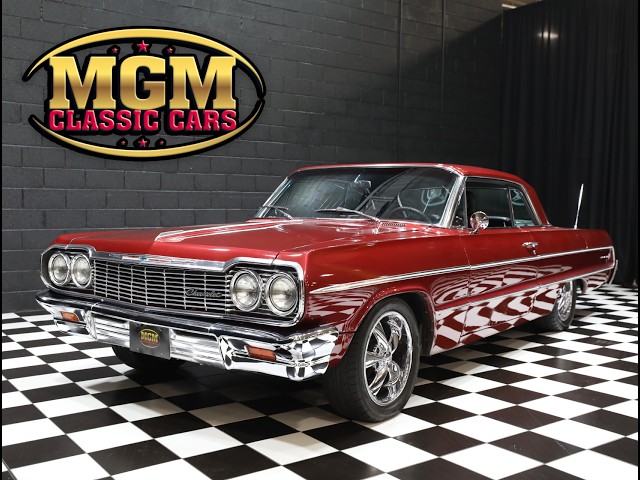 1964 Chevrolet Impala, 327 AUTO, MERLOT - For Sale - YouTube