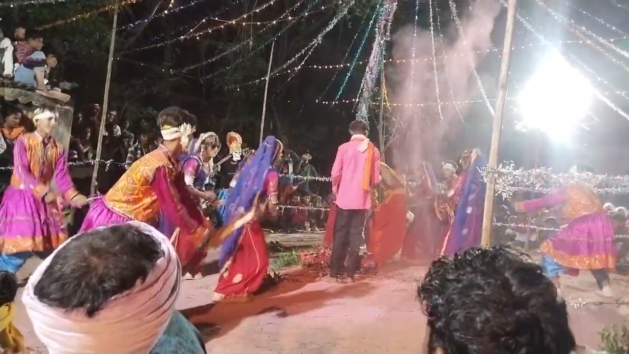 शिवा पंक्ति गरबा मंडल डोंगरगांव सोलंकी परिवार 2024 का धमाका है आदिवासी गरबा हैk