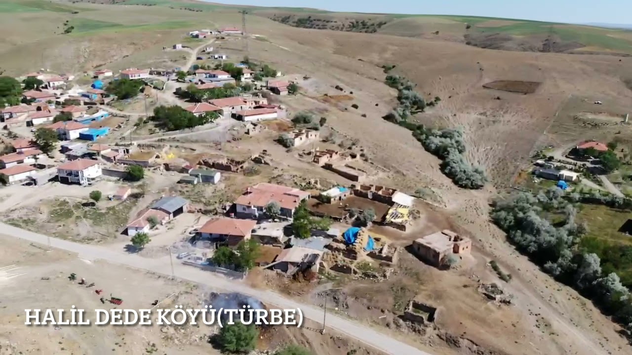 Kırıkkale/Çelebi-Halildede Köyü (Türbe) Drone İle Havadan Çekim