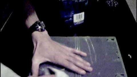 How to remove sticker residue from a video game case