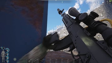 Scum - New Age Server - Shotting at the owner from 400+ meters