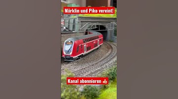 #märklinh0 und #piko in einem Zug vereint! #eisenbahn #h0 #modellbahn #modelleisenbahn #schmiddko