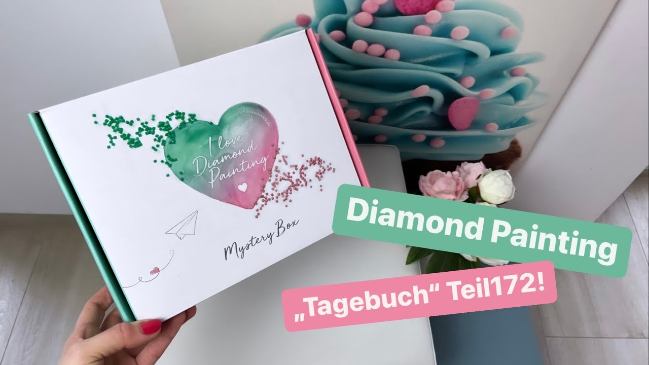 Diamond Painting „Tagebuch“ Teil172!🙃💚 Update, Mandala painten & MysterBox