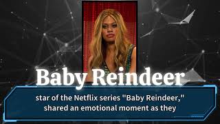 Laverne Cox and "Baby Reindeer" star Nava Mau in tears as she makes transgender history at Emmys