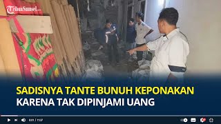 Sadisnya Tante Bunuh Keponakan karena Tak Dipinjami Uang di Tangerang, Tega Sembunyikan dalam Terpal