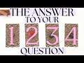 THINK OF A QUESTION & RECEIVE THE ANSWER (Pick A Card) Tarot Reading