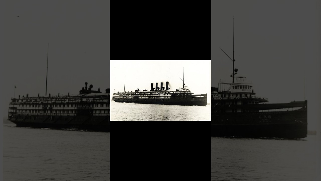 The Life of SS Seeandbee/USS Wolverine (IX-64) #history #usnavy #ship #greatlakes #shiplife #ww2
