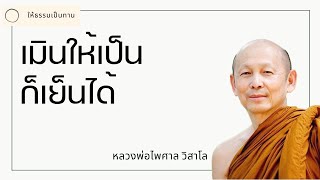 เมินให้เป็นก็เย็นได้ - พระไพศาล วิสาโล