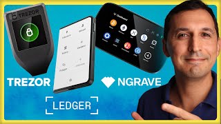 LEDGER STAX vs TREZOR T vs NGRAVE ZERO | Which is better? Similarities and Differences (2022)