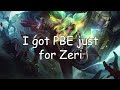 Unedited Reaction to New Champ Zeri