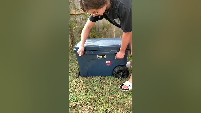 Yeti Roadie 60 - A massive cooler built to easily move 