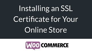 Installing an SSL Certificate for Your Online Store - eCommerce for Beginners Series(An SSL certificate in eCommerce is a must. In this lesson we'll go over how to install one with a few clicks if you are using a cPanel-based web host like Bluehost ..., 2014-11-03T21:03:33.000Z)