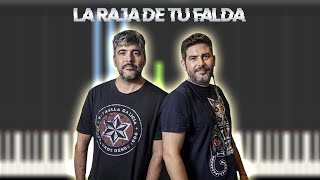 La raja de tu falda - Estopa