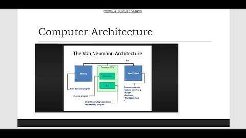 Von Neumann Architecture