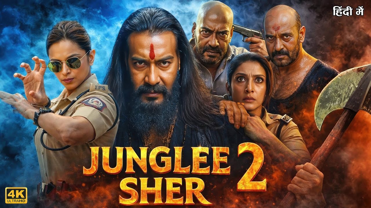 JUNGLEE SHER 2 Full Action Movie | Ajay Devgn | New Bollywood Superhit Blockbuster Full Movies