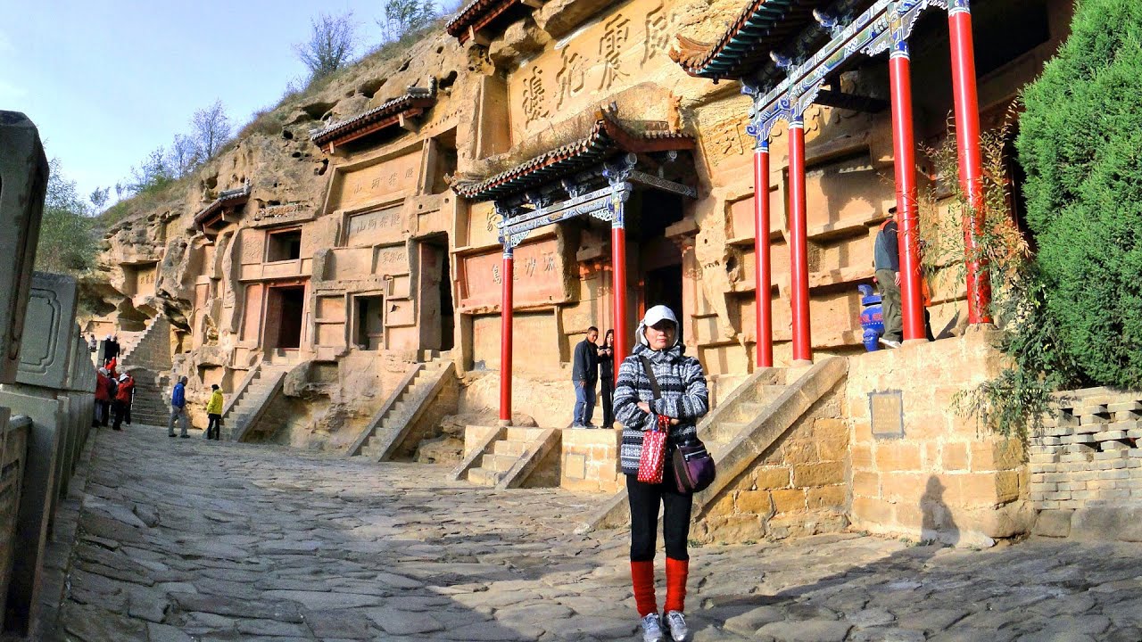 陝西最大的摩崖石刻群- 榆林紅石峽Hongshixia Cliff Carvings, Yulin
