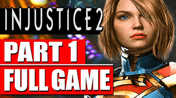 INJUSTICE 2 Gameplay Walkthrough Part 1 FULL GAME + Alternative Endings (Chapters 1-12)