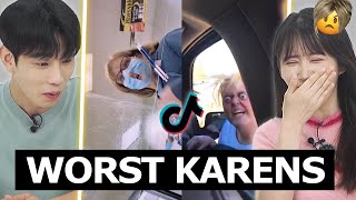 Koreans Meet The Worst Karen That Went Too Far For The First Time | DIMPLE