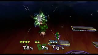 Super Smash Bros Project B (Melee Mod) DK & Link vs Marth