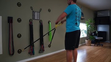 Shoulder Band Row and Rotation