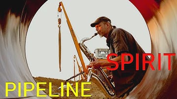 PIPELINE SPIRIT / Armin Küpper - saxophone with special echo from the pipeline