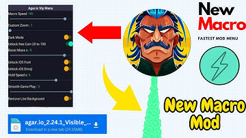 Agario Xelahot Power Macro Mod Full Control + No Lag and Custom Skins iOS & Android