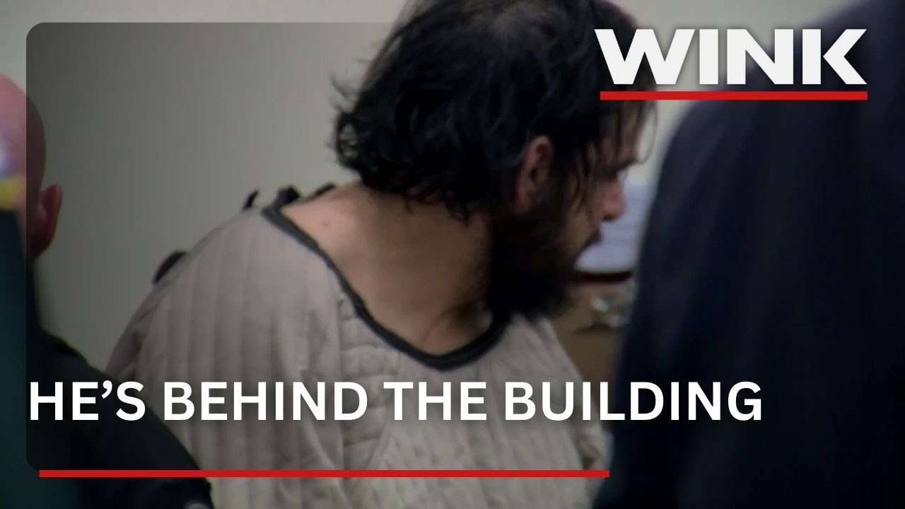 He's Behind the Building