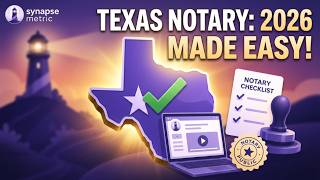 Texas Notary Requirements Just Changed | 2026 New Rules Explained