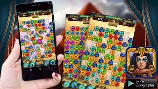 Cleópatra Jogo 3 Jóias Saga - Gems Busca Faraó screenshot 1
