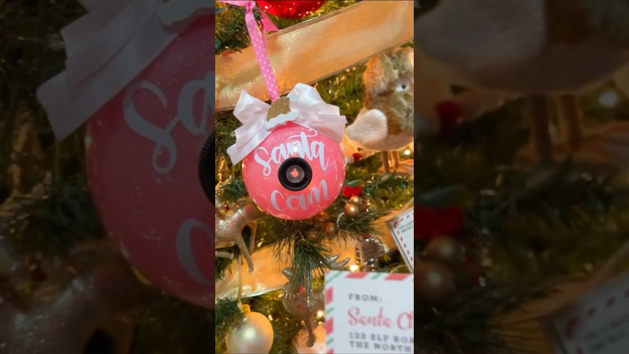 Santa Cam Ornament