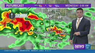 More strong storms to hit Arkansas Wednesday morning | June 7 Forecast