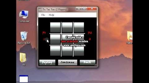 My first C++ GUI game (Tic Tac Toe)