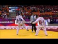 Taekwondo WTF. Чемпионат мира 2015. Semifinal. M-58. Ashour Zadeh Fallah-Poiseev.